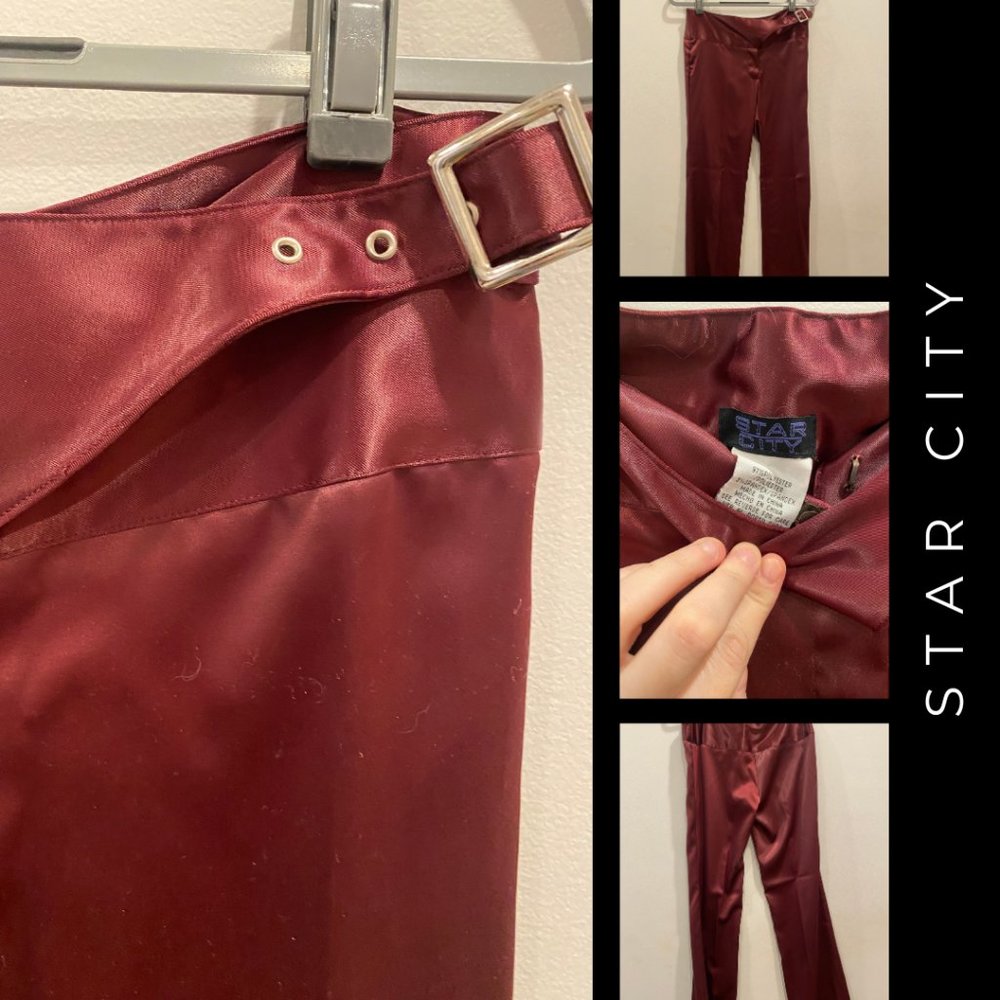 Vintage Star City Red Trousers
